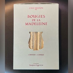 Cire Trudon Bougies De La Madeleine soft gold candle sticks